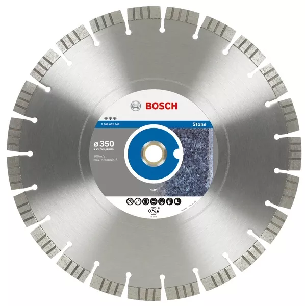 Disque diamanté Best for Stone Bosch grand diamètre